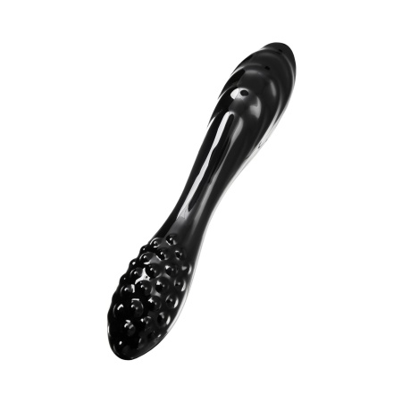 Satisfyer Dazziling Crystal - стеклянный фаллоимитатор с рельефом
